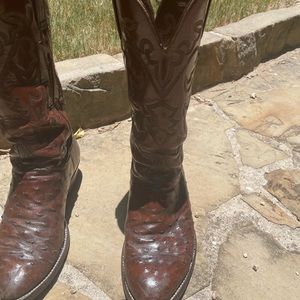 Lucchese mens boots size 10.0